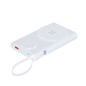 Barian - Sans Fil 15W. Magnétique. 10000 mAh. 1 Sortie USB. Sortie et Entrée Type C | ABS Recyclé Barian - Sans Fil 15W. Magnétique. 10000 mAh. 1 Sortie USB. Sortie et Entrée Type C | ABS Recyclé