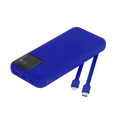 Fatuox - 10000 mAh. 2 Typ C Ausgänge und Eingang. 1 USB Ausgänge. Ansc