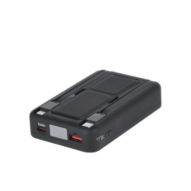 Granzax - Sans Fil 15W. Magnétique. 10000 mAh. 1 Sortie USB, 1 Lightni