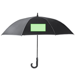 Savilar - 27". Automatique. Système Anti-Vent. Réfléchissant. Étui Pongé RPET | Pongé 190T RPET. Mât et Tiges Fibre de Verre