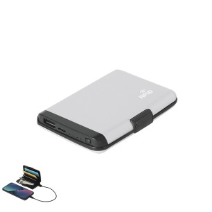 Chefler - RFID Schutz. 5 Abteilungen. 2000 mAh. USB Ausgang. Typ C Aus