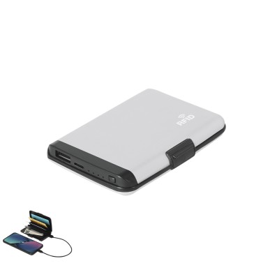 Chefler - RFID Schutz. 5 Abteilungen. 2000 mAh. USB Ausgang. Typ C Aus