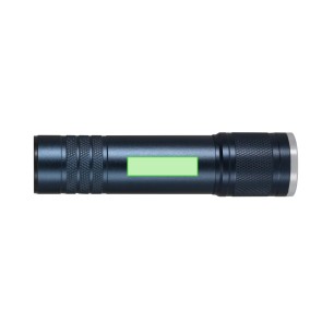 Benyor - 1 Lumière COB. 3 Modes de Lumière, Fixe et Clignotante. Batterie 800 mAh. Fonction Zoom | Aluminium Recyclé