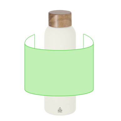 Cosmix - 700 ml | Recycling Rostfreier Stahl/ Acacia