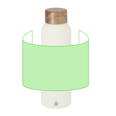 Cosmix - 700 ml | Recycling Rostfreier Stahl/ Acacia