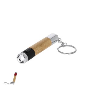 Nebula - 1 Led. Piles Bouton Incluses | Bambou/ ABS