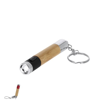 Nebula - 1 Led. Piles Bouton Incluses | Bambou/ ABS
