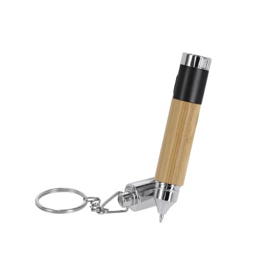 Nebula - 1 Led. Piles Bouton Incluses | Bambou/ ABS