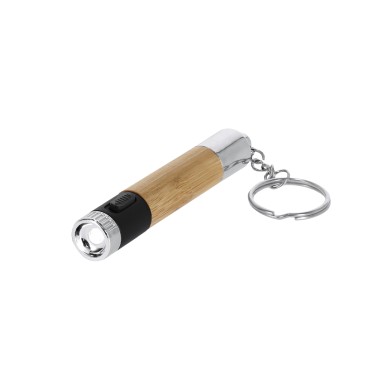 Nebula - 1 Led. Piles Bouton Incluses | Bambou/ ABS