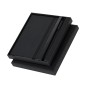 Garrick - Notizblock Hardcover-Abdeckung. 80 Blätter. Kugelschreiber Gummierung | PU. Gummierung
