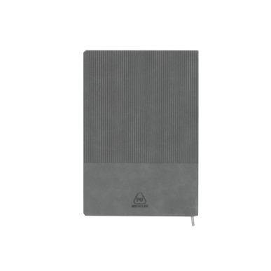 Holland - Bloc Notes PU Recyclé. Couverture Flexible. 96 Feuilles. Sty
