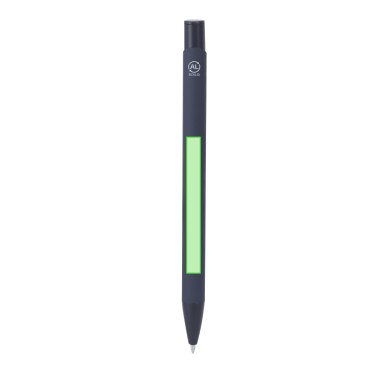Sphere - Bloc Notes PU Recyclé. Couverture Rigide. 96 Feuilles. Stylo 