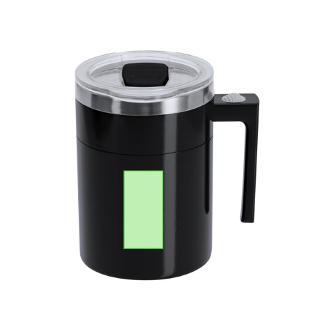 Waker - 400 ml. 2 AAA Batterien Nicht im Lieferumfang | ABS/ Rostfreier Stahl