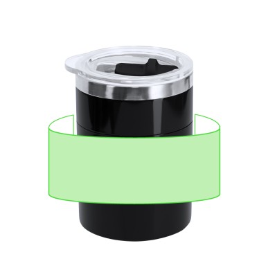 Waker - 400 ml. 2 AAA Batterien Nicht im Lieferumfang | ABS/ Rostfreie
