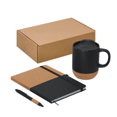 Forar - Tasse Céramique/ Liège, 330 ml. Bloc PU/ Liège, Couverture Rig