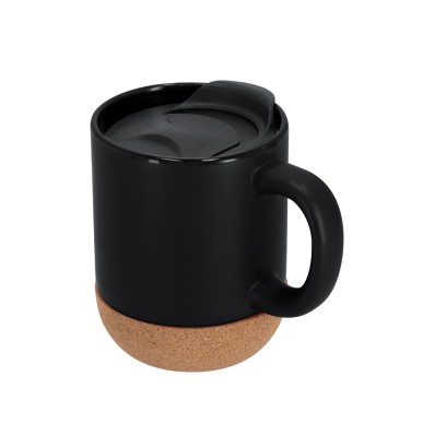 Forar - Tasse Céramique/ Liège, 330 ml. Bloc PU/ Liège, Couverture Rig