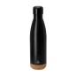 Gravan - Bidon Thermique Acier Inox Recyclé/ Liège, 500 ml. Bloc Polyester 300D RPET/ Liège, Couverture Rigide, 80 Feuilles. Sty Gravan - Bidon Thermique Acier Inox Recyclé/ Liège, 500 ml. Bloc Polyester 300D RPET/ Liège, Couverture Rigide, 80 Feuilles. Sty