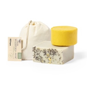 Mionca - Savon Exfoliant de la Mer Morte 50 gr. Et Shampoing Shikakai 