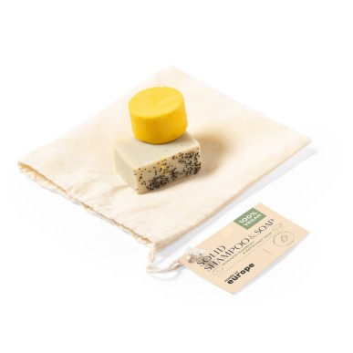 Mionca - Savon Exfoliant de la Mer Morte 50 gr. Et Shampoing Shikakai 