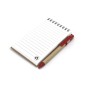 Ecocard - Hardcover-Abdeckung. 70 Blätter. Reclycling Pappe Kugelschreiber Inklusive | Reclycling Pappe