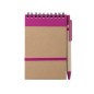 Ecocard - Hardcover-Abdeckung. 70 Blätter. Reclycling Pappe Kugelschreiber Inklusive | Reclycling Pappe