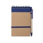 Ecocard - Hardcover-Abdeckung. 70 Blätter. Reclycling Pappe Kugelschreiber Inklusive | Reclycling Pappe