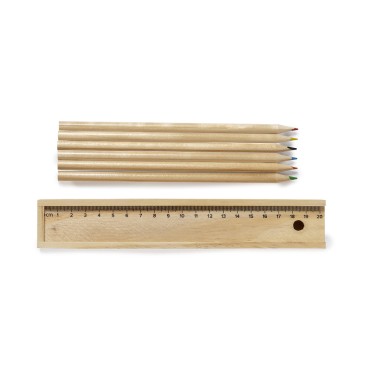 Dragon - 6 Stifte | Holz
