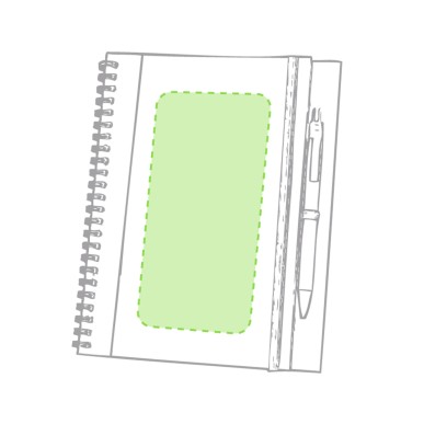Tunel - Couverture Rigide. 60 Feuilles. Stylo Carton Recyclé Incluse |
