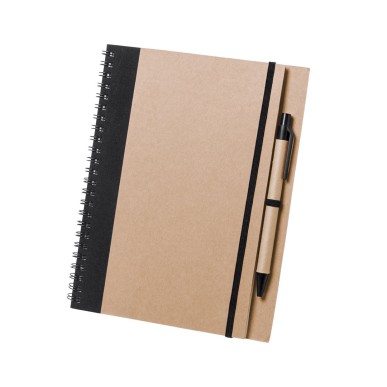 Tunel - Couverture Rigide. 60 Feuilles. Stylo Carton Recyclé Incluse |