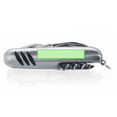 Kolmi - 10 Funktionen. Polyester Etui | Aluminium/ Rostfreier Stahl