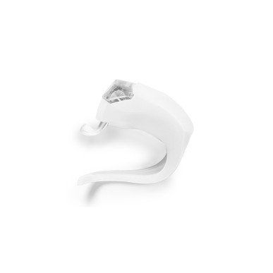 Myrto - 2 Leds. 3 Lichtpositionen, Festes und Blinkendes. Knopfzellen 