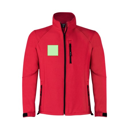 Molter - Résistant au Vent et à l'Eau | Double Couche. Extérieur: Soft Shell, 92% Polyester/ 8% Élasthanne. Intérieur: 100% Poly
