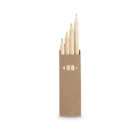 Tynie - 4 Crayons | Carton Recyclé