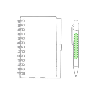 Pilaf - Hardcover-Abdeckung. 50 Blätter. Reclycling Pappe Kugelschreib