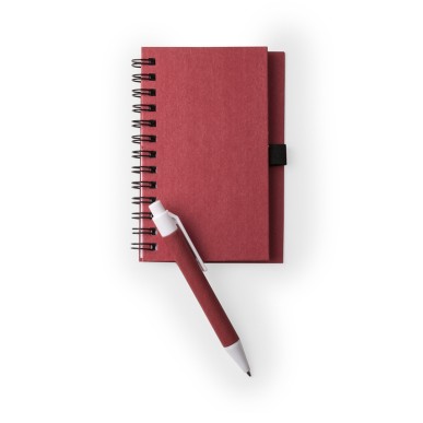 Pilaf - Hardcover-Abdeckung. 50 Blätter. Reclycling Pappe Kugelschreib