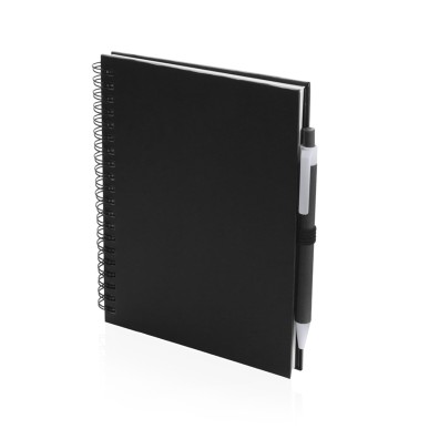 Koguel - Hardcover-Abdeckung. 70 Blätter. Reclycling Pappe Kugelschrei