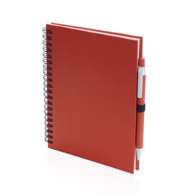 Koguel - Hardcover-Abdeckung. 70 Blätter. Reclycling Pappe Kugelschrei