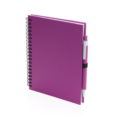 Koguel - Hardcover-Abdeckung. 70 Blätter. Reclycling Pappe Kugelschrei