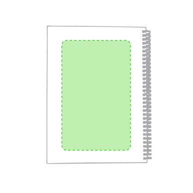 Tecnar - Hardcover-Abdeckung. 80 Blätter. Reclycling Pappe Kugelschrei