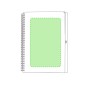 Tecnar - Hardcover-Abdeckung. 80 Blätter. Reclycling Pappe Kugelschreiber Inklusive | Reclycling Pappe