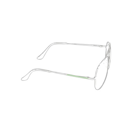 Kindux - Verres à Effet Miroir. Protection UV400 | Métal