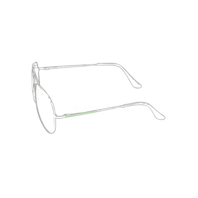 Kindux - Verres à Effet Miroir. Protection UV400 | Métal