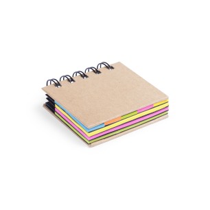 Laska - 75 Notes Adhésives 5 x 7,5 cm. 125 Mini Notes Adhésives 1,5 x 