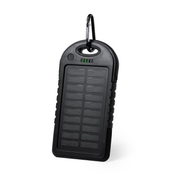 Lenard - 1 Led Blinkende. 4000 mAh. Solarladung. 2 USB Ausgänge. Micro
