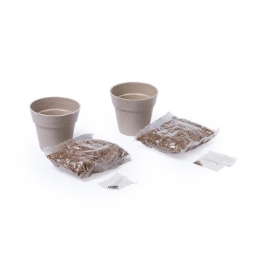 Nertel - 2 Pièces. Graines Incluses | Pot Biodégradable