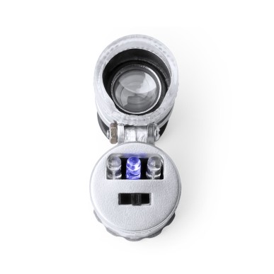 Dicson 60X - 2 Leds. Ultraviolets. Piles Bouton Incluses. Étui Polyest