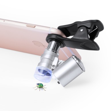 Dicson 60X - 2 Leds. Ultraviolets. Piles Bouton Incluses. Étui Polyest
