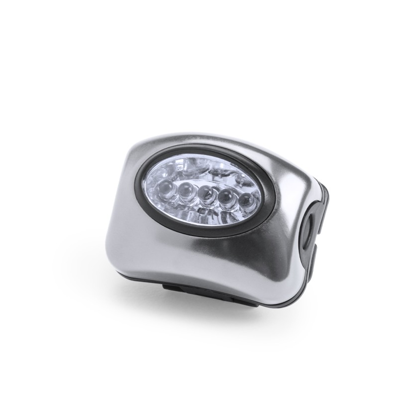 Lokys - 5 Leds. 3 Modes de Lumière, Fixe et Clignotante. 3 Piles AAA Non Incluses | Aluminium