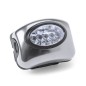 Lokys - 5 Leds. 3 Modes de Lumière, Fixe et Clignotante. 3 Piles AAA Non Incluses | Aluminium