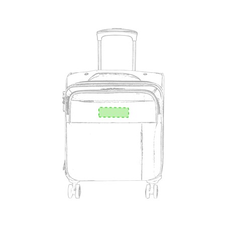 Zoidel - 8 Roues Tournantes. Pochette Rembourrée pour Portable. Fermeture Sécurité | Nylon